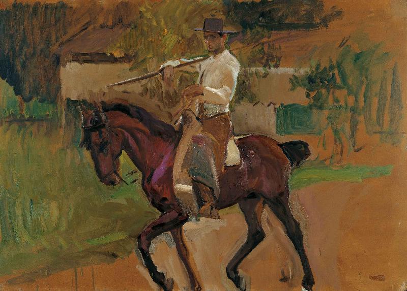 Joaquin Sorolla Garrochista